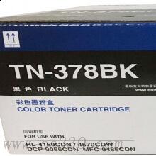 兄弟(brother) TN378BK黑色原裝粉盒（約6000頁(yè)） 適用品牌及機(jī)型：HL4150CDN/HL4570CDW/DCP-9055CDN/MFC-9465CDN