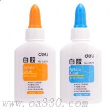 得力9070手工白膠 學(xué)生DIY用膠水 白膠水40ML