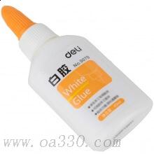 得力9070手工白膠 學(xué)生DIY用膠水 白膠水40ML