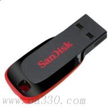 V閃迪 SDCZ50-064G-Z35 酷刃 USB2.0 U盤 黑紅色