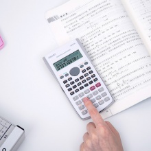 得力D82TM函數(shù)計算器(粉紅)