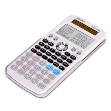 得力D991ES函數(shù)計算器(白)