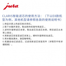 JURA/優(yōu)瑞 全自動(dòng)咖啡機(jī)配件 CLARIS濾芯（灰色芯）