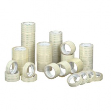 得力30171封箱膠帶45mm×40y×50um(6卷/筒)(高透)