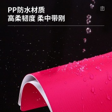 得力5016豎式折頁板夾(紅)