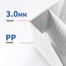 得力78999兩聯(lián)折疊文件框(淺灰)(只)