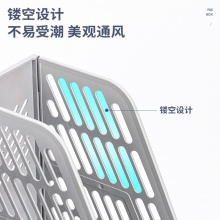 得力9847三聯(lián)文件框(灰色)