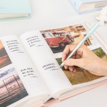 得力65354_紙芯6寸相冊(紅色)