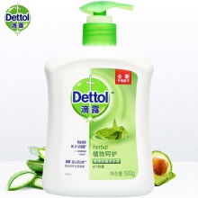 滴露Dettol健康抑菌洗手液植物呵護500g 抑菌99.9%