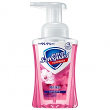 舒膚佳泡沫抑菌洗手液櫻花香型225ml（抑菌99.9% 溫和潔凈）