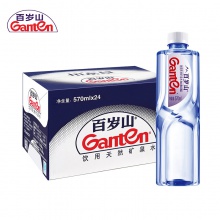 百歲山 飲用天然礦泉水 348ml×24瓶 整箱裝