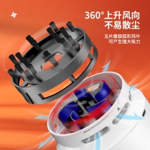 得力18889_火影忍者充電式桌面清潔器(白)(盒)