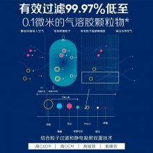 布魯雅爾(Blueair)空氣凈化器 除醛小金剛303+ 京品家電 除甲醛除二手煙異味 除菌霧霾PM2.5