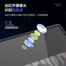 得力DL-R4人臉識(shí)別考勤機(jī)(黑色)(臺(tái))