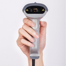 得力14880條碼掃描器(白色)