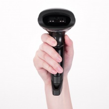 得力14883條碼掃描器(黑色)