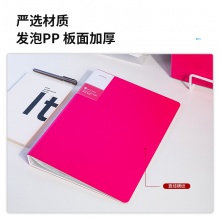 得力5153-60頁資料冊(紅)