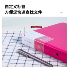 得力5153-60頁資料冊(紅)
