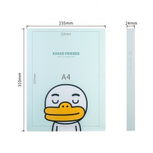 得力72506_kakao friends_40頁(yè)資料冊(cè)(綠)(個(gè))