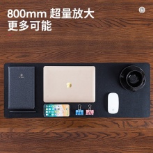 得力83010皮質(zhì)鼠標(biāo)墊(黑)(盒)