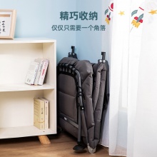 得力33317折疊床(灰色)
