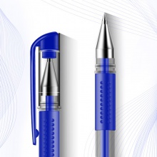 得力6600ES中性筆0.5mm子彈頭(藍(lán))(支)