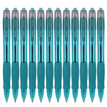 得力S08臻順滑辦公中性筆0.5mm彈簧頭(墨藍(lán))(支)