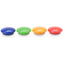 得力8725筒裝磁釘φ30mm(混)(48粒/筒)