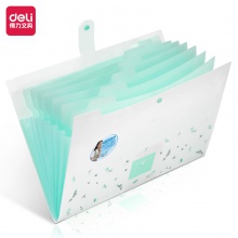 得力72363_8格風(fēng)琴包(綠)