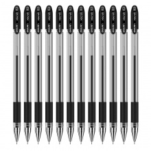 得力S55中性筆0.5mm半針管(黑)(支)