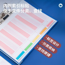 得力5463標(biāo)準(zhǔn)型快勞夾(藍(lán))(只)