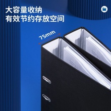 得力5463標(biāo)準(zhǔn)型快勞夾(黑)(只)