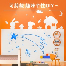 得力8719軟鐵白板0.6×600×900mm(無膠)(白)