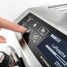 德龍（Delonghi）咖啡機 意式全自動 歐洲原裝進口 LCD液晶觸控中文面板 一鍵式制作多達8種 ECAM510.55