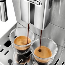 德龍（Delonghi）咖啡機 意式全自動 歐洲原裝進口 LCD液晶觸控中文面板 一鍵式制作多達8種 ECAM510.55