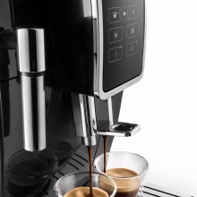 德龍（Delonghi）全自動咖啡機 家用辦公室 美式\/意式濃縮咖啡 奶泡機咖啡豆 咖啡粉兩用 ECAM350.15.B