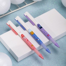 得力A418KAKAO FRIENDS學(xué)生速干中性筆0.5mm全針管(黑)(支)