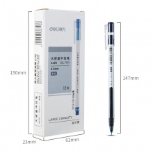 得力A426學(xué)生中性筆0.5mm全針管(墨藍(lán))