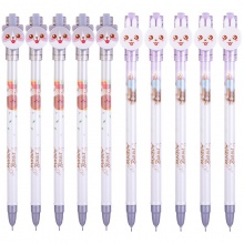 得力A510學生中性筆0.35mm全針管(黑)(支)