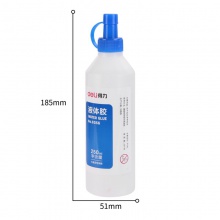 得力6356液體膠(透明)(250ml/瓶)