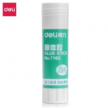 得力7102固體膠(白色)(21g/支)
