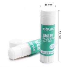 得力7102固體膠(白色)(21g/支)
