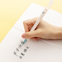 得力A543學(xué)生中性筆0.5mm全針管(黑)(支)