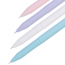 得力A56學生中性筆0.5mm全針管(黑)(支)