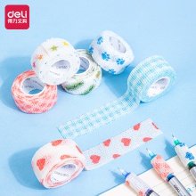得力30600護(hù)指自粘帶25mm×4m(混)(1卷/袋)