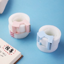 得力30118隱形膠帶套裝18mm×20y×50um(白色)(2卷/卡)