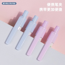 得力A603學(xué)生中性筆0.5mm按動子彈頭速干(黑)(支)