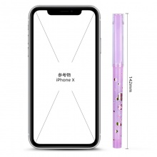 得力A610學(xué)生中性筆0.38mm全針管(歐陽娜娜款)(黑)(支)