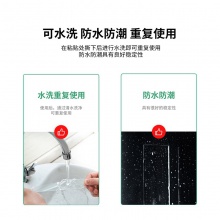 得力33612雙面透明膠帶(1mm×3cm×5m）(透明)(1卷/盒)