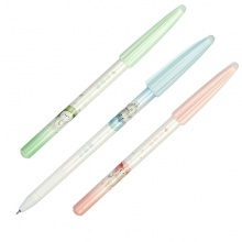 得力A654熱敏可擦學(xué)生中性筆0.5mm全針管(晶藍(lán))
